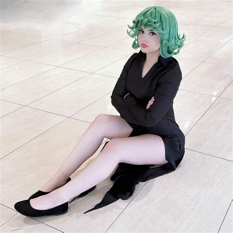 tatsumaki cosplay por|I finally got around to posting these photos of my Tatsumaki。